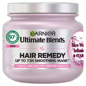 Morrisons Garnier Ultimate Blends Rice Water Hair Remedy Mask offer