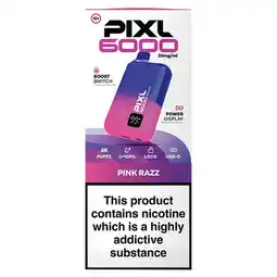 Morrisons PIXL 6000 Pink Razz 20mg offer