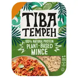 Sainsbury's Tiba Tempeh Plant Based Mince 200g offer