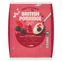 Asda ASDA British Porridge Oats 500g offer