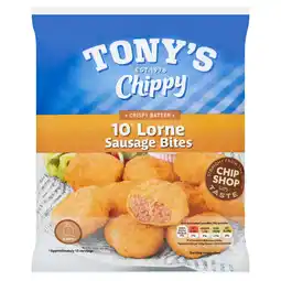 Iceland Tony's Chippy 10 Lorne Sausage Bites 300g offer