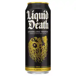 Iceland Liquid Death Sparkling Water 500ml offer