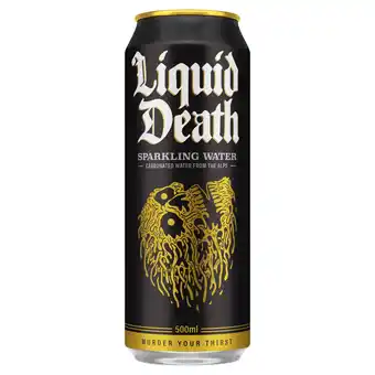 Iceland Liquid Death Sparkling Water 500ml offer