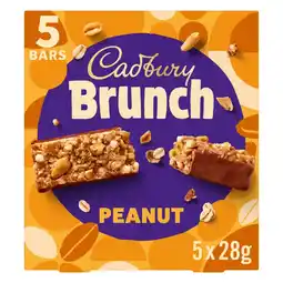 Morrisons Cadbury Brunch Peanut Cereal Bars offer