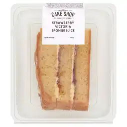 Morrisons Market Street Strawberry Victoria Sponge Cake Slice offer