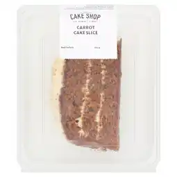 Morrisons Market Street Carrot Cake Slice offer