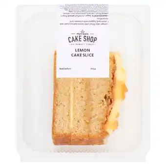 Morrisons Market Street Lemon Cake Slice offer