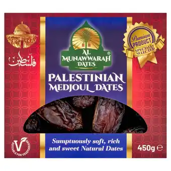 Morrisons Al Munawwarah - Medjoul Palestinian Dates Gift Box 450g offer