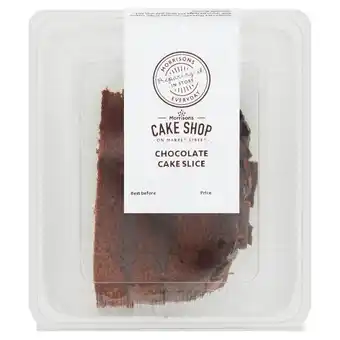 Morrisons Market Street Chocolate Cake Slice offer