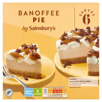 Sainsbury's Sainsbury's Banoffee Pie 500g offer