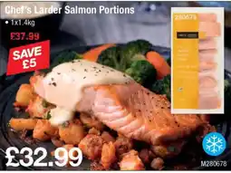 Makro Chef's Larder Salmon Portions offer