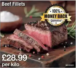 Makro Beef Fillets offer