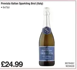 Makro Previata Italian Sparkling Brut (Italy) offer