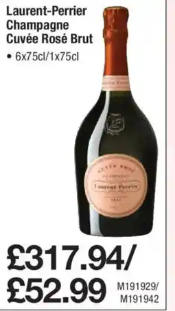 Makro Laurent-Perrier Champagne Cuvée Rosé Brut offer