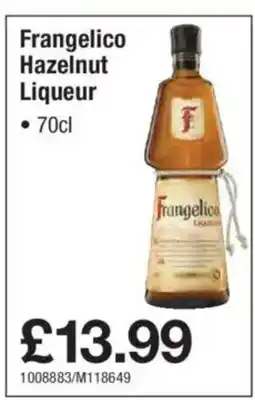 Makro Frangelico Hazelnut Liqueur offer