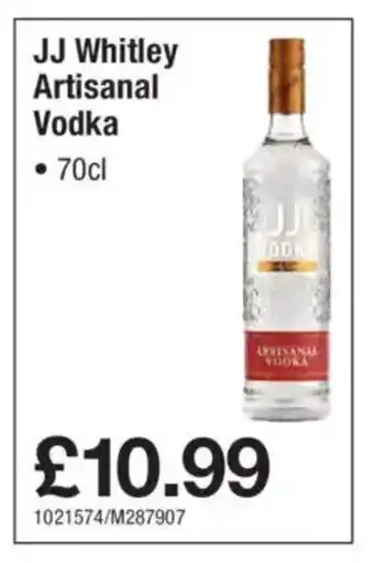 Makro JJ Whitley Artisanal Vodka offer