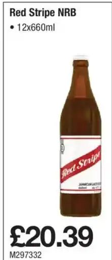 Makro Red Stripe NRB offer