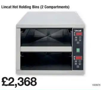 Makro Lincat Hot Holding Bins (2 Compartments) offer