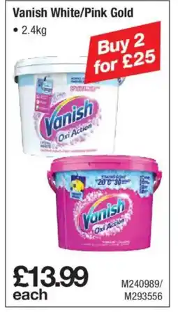 Makro Vanish White/Pink Gold offer