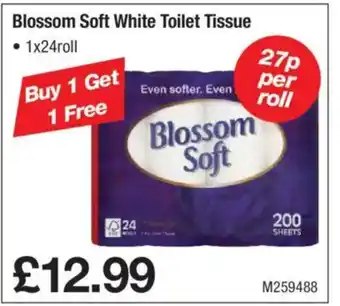 Makro Blossom Soft White Toilet Tissue offer