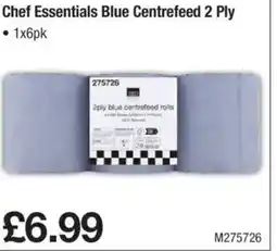 Makro Chef Essentials Blue Centrefeed 2 Ply offer