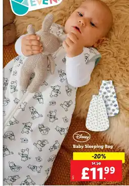 Lidl Baby Sleeping Bag offer