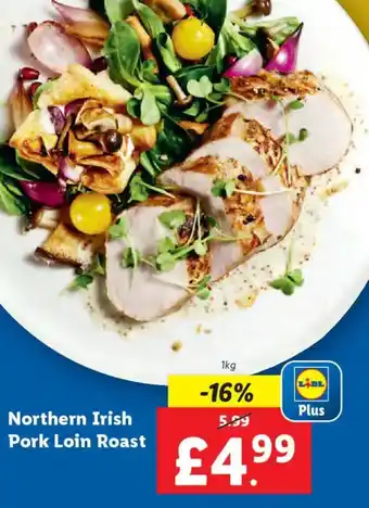 Lidl Northern Irish Pork Loin Roast offer