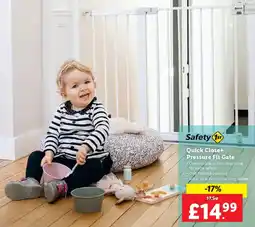 Lidl Quick Close+ Pressure Fit Gate offer