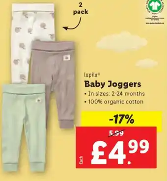 Lidl Baby Joggers offer