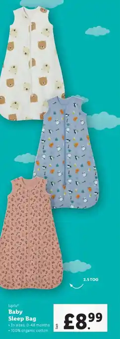 Lidl Baby Sleep Bag offer