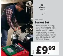 Lidl PARKSIDE® Socket Set offer