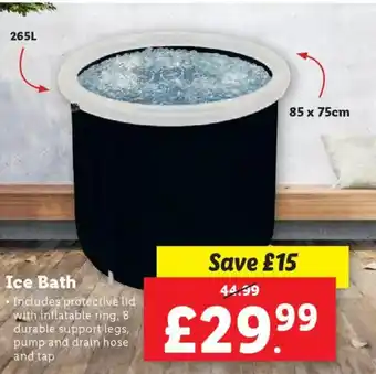 Lidl Ice Bath offer