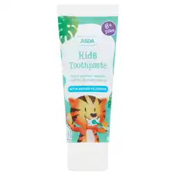 Asda ASDA Kids Toothpaste 6+ Years offer