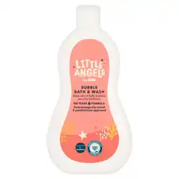 Asda LITTLE ANGELS by ASDA Bubble Bath & Wash 500ml offer