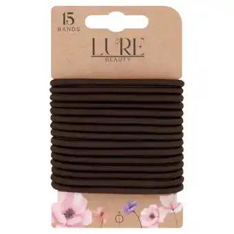 Asda Lure Beauty 15 Wide Snagfree Bands Brown offer