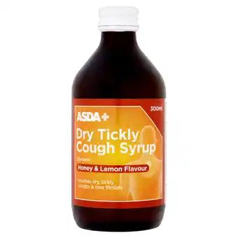 Asda ASDA Dry Tickly Cough Syrup offer