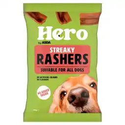 Asda Hero by ASDA Streaky Rashers 100g offer