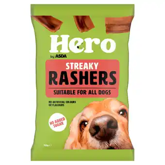 Asda Hero by ASDA Streaky Rashers 100g offer