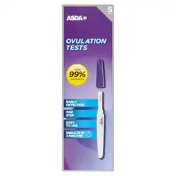 Asda ASDA 5 Ovulation Tests offer