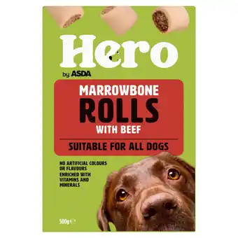 Asda Hero by ASDA Marrowbone Rolls with Beef offer