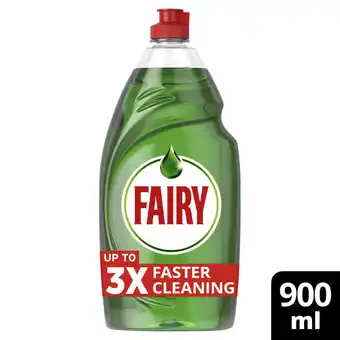 Asda Fairy Platinum Quickwash Original Washing Up Liquid 900ml offer