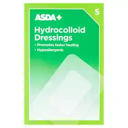 Asda ASDA 5 Hydrocolloid Dressings offer