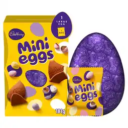 Iceland Cadbury Mini Eggs Chocolate Easter Egg, 193.5g offer