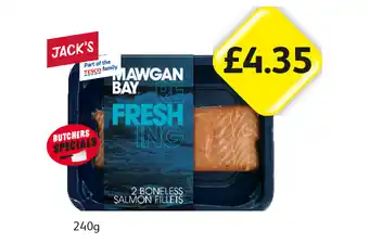 Londis Mawgan Bay Boneless Salmon Fillets offer