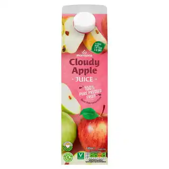 Morrisons Morrisons 100% Cloudy Apple Juice offer