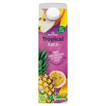 Morrisons Morrisons 100% Fruit Tropical Juice offer