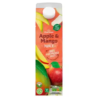 Morrisons M 100%Fruit Apple/Mango 1L offer