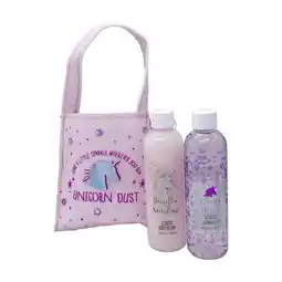 Morrisons Unicorn Felt Bag With Wash Care Gift offer