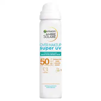 Morrisons Ambre Solaire Sensitive Advanced Daily Face Mist Very High Spf 50 + offer