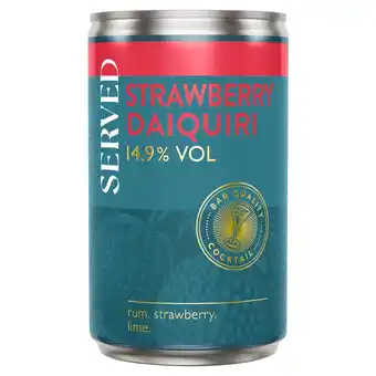 Morrisons Served Strawberry Daiquiri offer